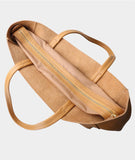 Handcrafted Leather Tote Bag | Grain Leather Large Tote Bag Yellow Colour, Birthday gift for her