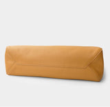 Handcrafted Leather Tote Bag | Grain Leather Large Tote Bag Yellow Colour, Birthday gift for her