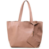 Handcrafted Leather Tote Bag | Grain Leather Large Tote Bag | Birthday gift for her, yellow, Shell Pink, Caramel, Black Blue Gift For Her