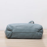 Handcrafted Leather Tote Bag | Grain Leather Large Tote Bag | Birthday gift for her, yellow, Shell Pink, Caramel, Black Blue Gift For Her