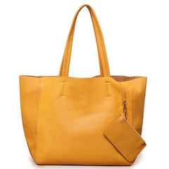 Handcrafted Leather Tote Bag | Grain Leather Large Tote Bag |  Birthday gift for her, yellow, Shell Pink, Caramel, Black Blue Gift For Her Handcrafted Leather Tote Bag | Grain Leather Large Tote Bag |  Birthday gift for her, yellow, Shell Pink, Caramel, Black Blue Gift For Her