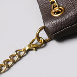 Handcrafted Top Grain Cowhide Leather Mini Bucket Bag | Women's Drawstring Chain Crossbody Purse