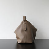 Handcrafted Top Grain Cowhide Leather Slouchy Bucket Bag | Women's Shoulder & Top-Handle Purse