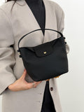 Handcrafted Top Grain Cowhide Leather Slouchy Bucket Bag | Women's Shoulder & Top-Handle Purse