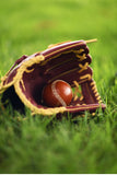 Handmade Cowhide Leather Baseball | 7.5cm Handcrafted Decorative Display Ball | Luxury Leather Baseball Gift