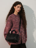 Handmade Top Grain Cowhide Leather Boston Bag | Crossbody & Satchel