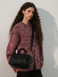 Handmade Top Grain Cowhide Leather Boston Bag | Crossbody & Satchel