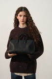 Handmade Top Grain Cowhide Leather Boston Bag | Crossbody & Satchel
