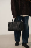 Handmade Top Grain Cowhide Leather Boston Bag | Crossbody & Satchel