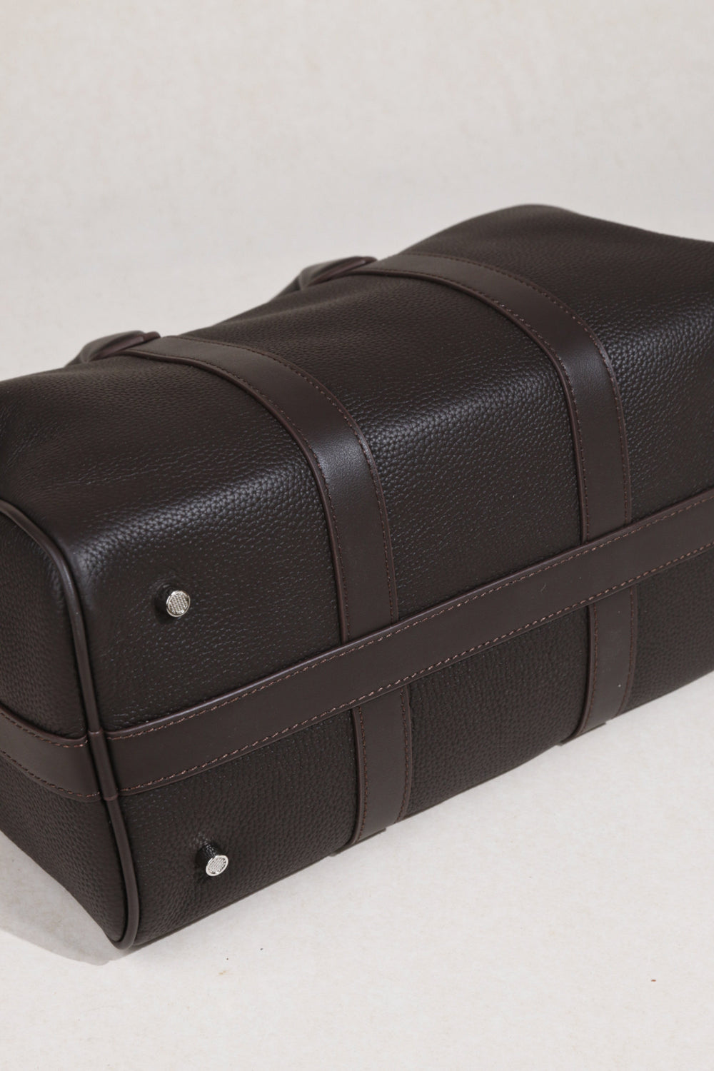 Handmade Top Grain Leather Bag, Luxury Boston Satchel & Crossbody Bag for Traveling, Best Everyday Carry Bag for Women Ebony