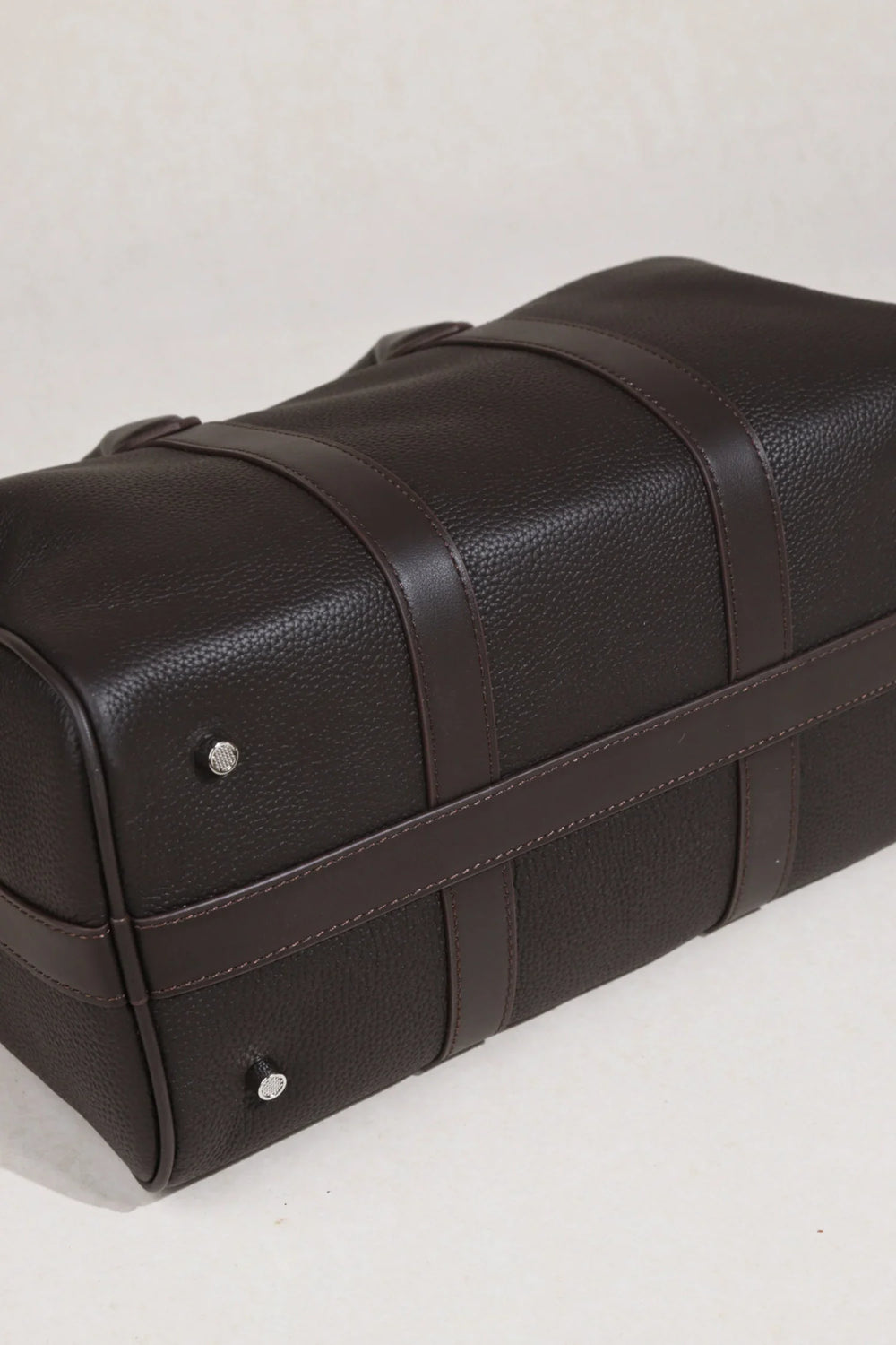 Handmade Top Grain Leather Bag, Luxury Boston Satchel & Crossbody Bag for Traveling, Best Everyday Carry Bag for Women Ebony