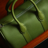 Handmade Top Grain Cowhide Leather Boston Bag | Crossbody & Satchel