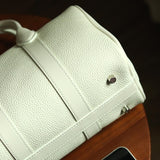 Handmade Top Grain Cowhide Leather Boston Bag | Crossbody & Satchel
