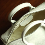 Handmade Top Grain Cowhide Leather Boston Bag | Crossbody & Satchel