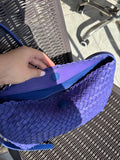 Handwoven Cowhide Leather Hobo Bag | Luxury Intrecciato Crossbody & Shoulder Bag | Minimalist Bag
