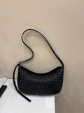 Handwoven Cowhide Leather Hobo Bag | Luxury Intrecciato Crossbody & Shoulder Bag | Minimalist Bag