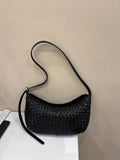 Handwoven Cowhide Leather Hobo Bag | Luxury Intrecciato Crossbody & Shoulder Bag | Minimalist Bag