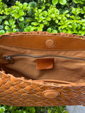 Handwoven Cowhide Leather Hobo Bag | Luxury Intrecciato Crossbody & Shoulder Bag | Minimalist Bag