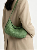 Handwoven Cowhide Leather Hobo Bag | Luxury Intrecciato Crossbody & Shoulder Bag | Minimalist Bag