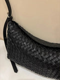 Handwoven Cowhide Leather Hobo Bag | Luxury Intrecciato Crossbody & Shoulder Bag | Minimalist Bag