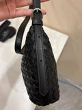 Handwoven Cowhide Leather Hobo Bag | Luxury Intrecciato Crossbody & Shoulder Bag | Minimalist Bag