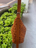 Handwoven Cowhide Leather Hobo Bag | Luxury Intrecciato Crossbody & Shoulder Bag | Minimalist Bag