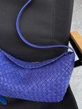 Handwoven Cowhide Leather Hobo Bag | Luxury Intrecciato Crossbody & Shoulder Bag | Minimalist Bag