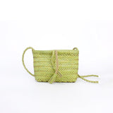 Handwoven Italian Cowhide Leather Crossbody Bag for Women | Artisan Woven Shoulder Bag with Tassel & Drawstring Pouch | 8 Colours | Casual Daily & Weekend Ba