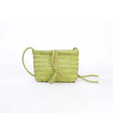 Handwoven Italian Cowhide Leather Crossbody Bag for Women | Artisan Woven Shoulder Bag with Tassel & Drawstring Pouch | 8 Colours | Casual Daily & Weekend Ba
