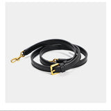 High-End Genuine Leather and Suede Leather Handbag with Lock Clasp, Women's Versatile Shoulder & Crossbody Bag for Commuting