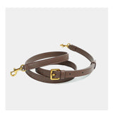 High-End Genuine Leather and Suede Leather Handbag with Lock Clasp, Women's Versatile Shoulder & Crossbody Bag for Commuting