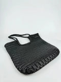 Italy Cowhide Leather Summer Woven Bag, Woven Triple Jump Bamboo Style HandBag, Beach Bag, Basket Bag, Hobo Leather Bag, Gift For Her