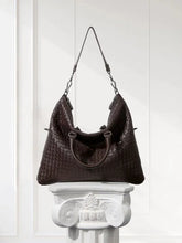 Italy Lambskin Leather Tote Black, Large Intrecciato Leather Bag, Quilted Elegant Tote in Trendy, Boutique Bag, Classic Gift to Her