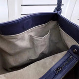 Italy Lambskin Leather Tote, Large Intrecciato Leather Bag, Classic Elegant Tote in Trendy, Designer Bag, Gift to Her