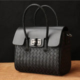 Lambskin Leather Shoulder Bag Handwoven, Small Designer Bag, Woven Purse Women Classic bag Crossbody Luxury Bag, Birthday Gift For Her