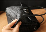 Lambskin Leather Shoulder Bag Handwoven, Small Designer Bag, Woven Purse Women Classic bag Crossbody Luxury Bag, Birthday Gift For Her