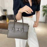 Lambskin Leather Shoulder Bag Handwoven, Small Designer Bag, Woven Purse Women Classic bag Crossbody Luxury Bag, Birthday Gift For Her