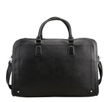 Large Cowhide Leather 17" Business Briefcase | Travel Messenger & Laptop Bag