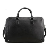 Large Cowhide Leather 17" Business Briefcase | Travel Messenger & Laptop Bag