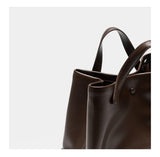Large Genuine Leather Women's Crossbody Bag | Versatile Commuter Tote Bag | Luxury Designer Bag