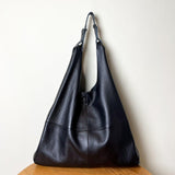 Large Handcrafted Leather Tote Bag Soft Leather Shopping Bag Weekender Bag, Large Handbag, Woman leather tote, Woman shoulder bag, Gift for her