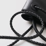 Large Luxury Soft Leather Tote Bag, Aesthetic Handbag With Gold Knot Buckle, Daily Fashion Designer Bag, Crossbody & Shoulder Style