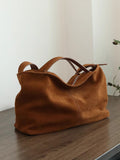 Large Suede Hobo Bag for Women | Slouchy Autumn/Winter Shoulder Bag & Crossbody