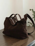 Large Suede Hobo Bag for Women | Slouchy Autumn/Winter Shoulder Bag & Crossbody