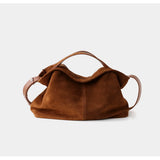 Large Suede Hobo Bag for Women | Slouchy Autumn/Winter Shoulder Bag & Crossbody