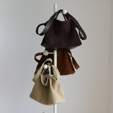 Large Suede Hobo Bag for Women | Slouchy Autumn/Winter Shoulder Bag & Crossbody