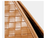 Large Woven Leather Tote Bag, Hobo Bag for Women – Soft Genuine Leather Shoulder Bag, Summer 2025 Fashion Handbag for Work, Travel & Daily Use