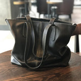 Leather Tote Bag Large Shopper Bag Leather Purse Shoulder Bag Tote Bags for Women Anniversary Gift Laptop Work Bag