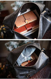 Lightweight Men's Soft Full-Grain Leather Travel Bag, Handmade Durable Cowhide Crossbody, Large Gym Bag, Weekender & Laptop Shoulder Bag