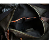 Lightweight Men's Soft Full-Grain Leather Travel Bag, Handmade Durable Cowhide Crossbody, Large Gym Bag, Weekender & Laptop Shoulder Bag